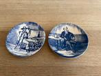 2 mooie vintage wandbordjes Royal Sphinx Delfts Blauw, Ophalen of Verzenden