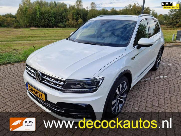 Volkswagen Tiguan 1.4 TSI ACT Highline Business R / Leder In, Auto's, Volkswagen, Bedrijf, Te koop, Tiguan, ABS, Adaptive Cruise Control