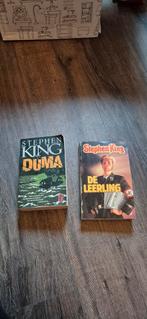 Stephen King Boeken: Duma & De Leerling, Ophalen of Verzenden