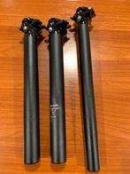 Zadelpen aluminium zwart 27.2 / 30.4 / 31.6 x 350mm NIEUW!, Fietsen en Brommers, Fietsonderdelen, Ophalen of Verzenden, Nieuw