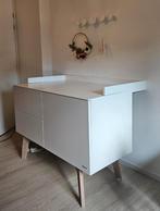 Kidsmill Sixties commode wit mat/blank met bladvergroter, Ophalen, 50 tot 70 cm, 90 tot 105 cm, 100 cm of meer