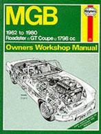 Werkplaats handboek HAYNES MGB EN MGB GT 1962-1980, Auto-onderdelen, -, -, Nieuw, Ophalen of Verzenden