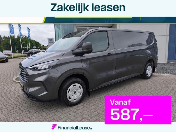 Ford Transit Custom GB 2.0 EcoBlue 136pk L2H1 320 Automaat T, Auto's, Bestelauto's, Bedrijf, Lease, Financial lease, Achteruitrijcamera