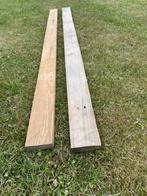 2 balken voor hergebruik/spijkervrij/hout/2de leven, Ophalen, Gebruikt, 180 tot 250 cm, Balken