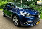 Renault Scénic 1.3 TCe Intens / automaat / groot navi . Cam, Auto's, Renault, 4 cilinders, 1850 kg, Blauw, Leder en Stof