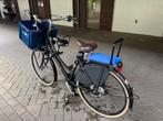 Cortina U4 transport N7 2021 dames matzwart, ZGAN, 2 zitjes, Zo goed als nieuw, 50 tot 53 cm, Dubbele standaard