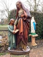 Antiek ❤️ H. Moeder Anna met Maria klooster beeld, Antiek en Kunst, Antiek | Religie, Ophalen