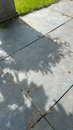Gezocht Leisteen tegels, Tuin en Terras, Tegels en Klinkers, Ophalen, Gebruikt, 5 tot 10 m², Natuursteen