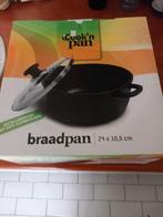 Cook'n Pan Braadpan 24cm, Huis en Inrichting, Keuken | Potten en Pannen, Ophalen, Keramische plaat, Koekenpan of Braadpan, Nieuw