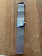 Zilverkleurig Oozoo horloge, Sieraden, Tassen en Uiterlijk, Horloges | Dames, Staal, Staal, Polshorloge, Ophalen of Verzenden
