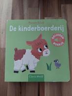 Geluidenboekje Clavis - De kinderboerderij, Gelezen, Ophalen of Verzenden, Marion Billet, Uitklap-, Voel- of Ontdekboek