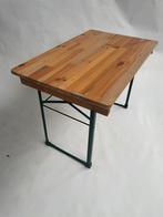 2 Kleine Biertafels - Zo Goed Als Nieuw!, Huis en Inrichting, Tafels | Eettafels, Ophalen, Rechthoekig, 50 tot 100 cm
