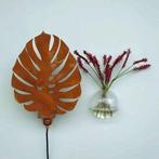 Wandlamp Cortenstaal DIY: Monstera en Cactus, I am Recycled, Nieuw, Info@iamrecycled.nl, Metaal