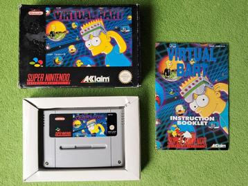 Virtual Bart - Super Nintendo SNES beschikbaar voor biedingen