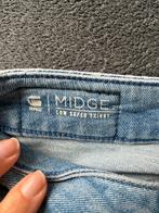 G-Star RAW Jeans Midge maat 25/32, Ophalen of Verzenden, Gedragen, Blauw, W27 (confectie 34) of kleiner