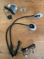 2x leeslampjes, Huis en Inrichting, Metaal of Aluminium, Nieuw, Ophalen of Verzenden, Modern