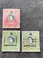Jamaicaanse postzegel onafhankelijkheid 1962, Ophalen of Verzenden, Gestempeld