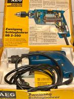 AEG SB 2-350 Boormachine, Doe-het-zelf en Verbouw, Gereedschap | Boormachines, Boormachine, Gebruikt, Ophalen of Verzenden, Minder dan 400 watt