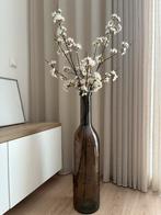 Vaas met kunstbloemen van Loods5, Huis en Inrichting, Woonaccessoires | Vazen, Ophalen, Overige kleuren, Minder dan 50 cm, Glas