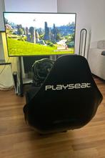 Playseat f1 compleet met tv, Spelcomputers en Games, Spelcomputers | Sony PlayStation Consoles | Accessoires, Ophalen, Zo goed als nieuw