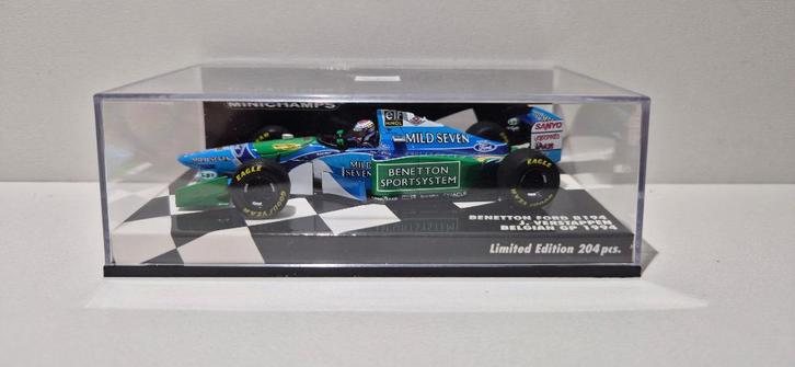 F1 Benetton B194 Jos Verstappen * Mild Seven * BE-GP 1/43., Hobby en Vrije tijd, Modelauto's | 1:43, Nieuw, Auto, MiniChamps, Ophalen of Verzenden