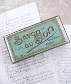 Oude zeepdoos “Savon au Son”, Ophalen of Verzenden