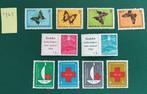 Indonesie : 1963 3 series Vlinders/Bali/Rode Kruis postfris, Verzenden, Zuidoost-Azië