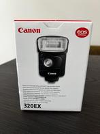 Canon Speedlite 320EX flitser – zeer goede staat – met doos, Ophalen of Verzenden, Zo goed als nieuw, Canon, Kantelbaar