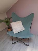 Vlinderstoel mintgroen, Huis en Inrichting, Stoelen, Ophalen, Overige materialen, Gebruikt, Overige kleuren