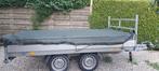 Nette hapert plateau wagen, 3.05x1.60m  nieuwe bodem, Auto diversen, Aanhangers en Bagagewagens, Ophalen, Gebruikt
