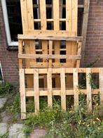 GRATIS: 5 pallets diverse maten, Doe-het-zelf en Verbouw, Hout en Planken, Ophalen, Zo goed als nieuw, Minder dan 200 cm, Pallet