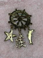 Vintage Broche, Verzenden, Zo goed als nieuw, Overige materialen