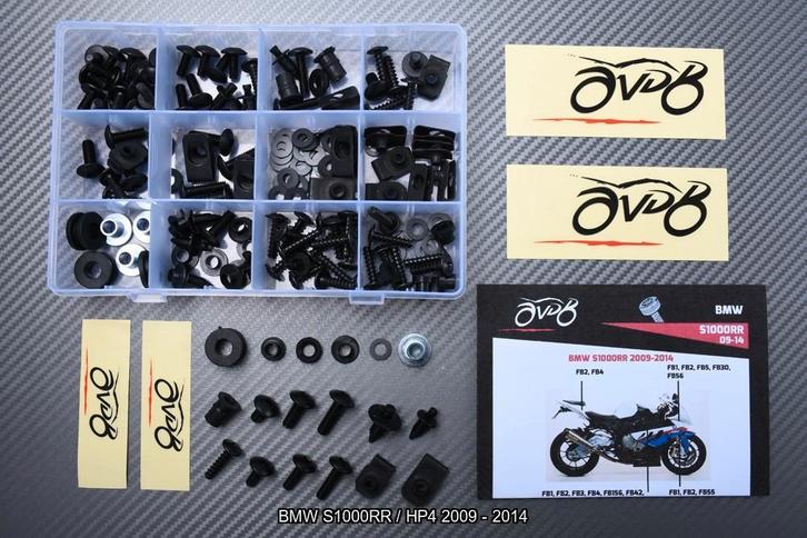 Kuip bouten set voor BMW S1000RR / HP4 2009 - 2014, Motoren, Accessoires | Overige, Nieuw, Ophalen of Verzenden