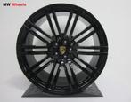 Originele Porsche Cayenne Turbo III 21 inch velgen HG zwart, Auto-onderdelen, Banden en Velgen, Gebruikt, Velg(en), -, -