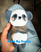 Handmade “Caatje” pandabeer, Ophalen of Verzenden, Zo goed als nieuw