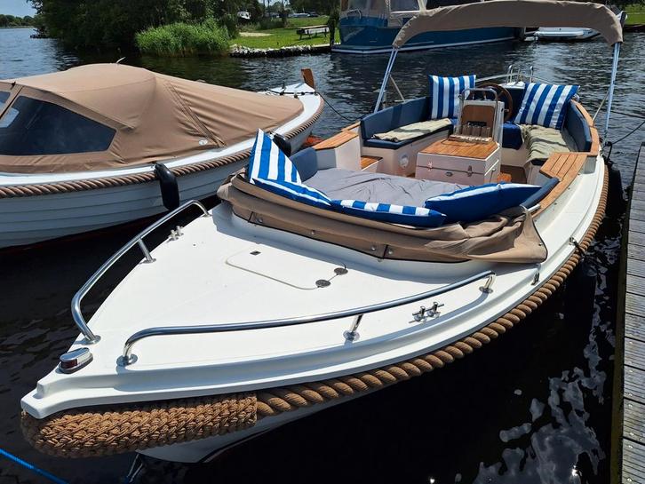 Harderwijkersloep tekoop, Watersport en Boten, Sloepen, Gebruikt, 10 tot 30 pk, 6 meter of meer, Binnenboordmotor, Diesel, Polyester