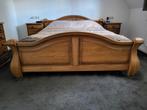 Compleet Slaapkamer  - Bed, Kast, Commode & Nachtkastjes, Huis en Inrichting, Slaapkamer | Bedden, Ophalen, Gebruikt, Bruin, Klassiek