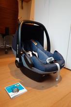 Maxi-Cosi Pebble Plus Donkerblauw + Verkleinkussen, Ophalen, 0 t/m 13 kg, Maxi-Cosi, Autogordel