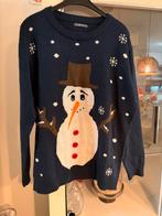 Hema Kersttrui XL - Blauw maat 48, Kleding | Dames, Grote Maten, Blauw, Trui of Vest, Ophalen of Verzenden, Zo goed als nieuw