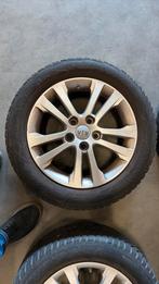 Winterbanden op velg 205/55 R16 5mm profiel, 16 inch, Banden en Velgen, 205 mm, Winterbanden