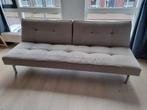 Innovation splitback sofa daybed slaapbank taupe stof, Huis en Inrichting, Ophalen, Gebruikt, Tweepersoons, 75 tot 100 cm