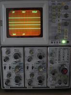 Tektronix 100 MHz 7633 storage oscilloscoop met 4 plugins, Doe-het-zelf en Verbouw, Meetapparatuur, Ophalen, Gebruikt, Overige meters