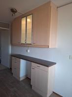 keukenblok keukenkast boven en onder, Huis en Inrichting, Keuken | Keukenelementen, Ophalen, Gebruikt, 150 tot 200 cm, Minder dan 100 cm