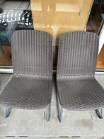 Patio chairs, Tuin en Terras, Ophalen, Gebruikt, Plastic