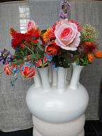 XXL toetervaas wit 12 openingen, Huis en Inrichting, Ophalen, Wit, Minder dan 50 cm