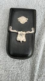 Antiek sigarenhouder met zilveren slotje, Antiek en Kunst, Ophalen of Verzenden