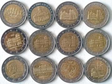  Speciale 2-euro munten Duitsland 2007-2021    beschikbaar voor biedingen