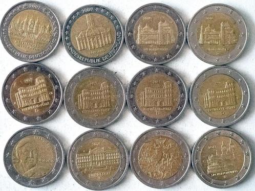 Speciale 2-euro munten Duitsland 2007-2021, Postzegels en Munten, Munten | Europa | Euromunten, Losse munt, 2 euro, Duitsland