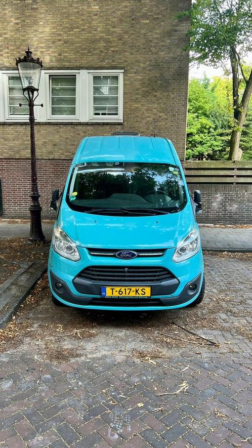 Ford Transit Custom Camper 2014 ZEER NETJES EN COMPLEET, Caravans en Kamperen, Campers, Particulier, Diesel, Handgeschakeld, Airconditioning