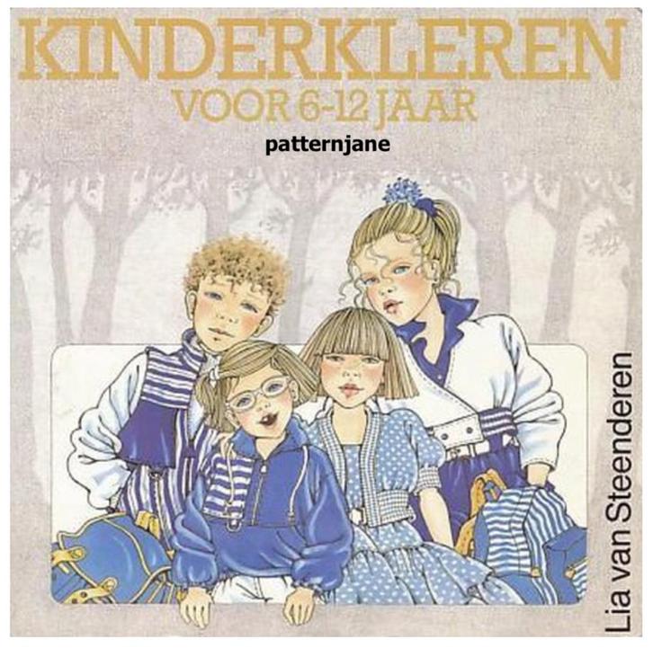 Zelf kinderkleding maken - zgan/kinderkleren voor 6-12 jaar, Hobby en Vrije tijd, Kledingpatronen, Zo goed als nieuw, Overige typen